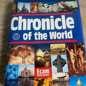 Chronicle of the world hard cover BOOK